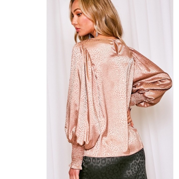 Satin Blouse, New - Picture 3 of 6